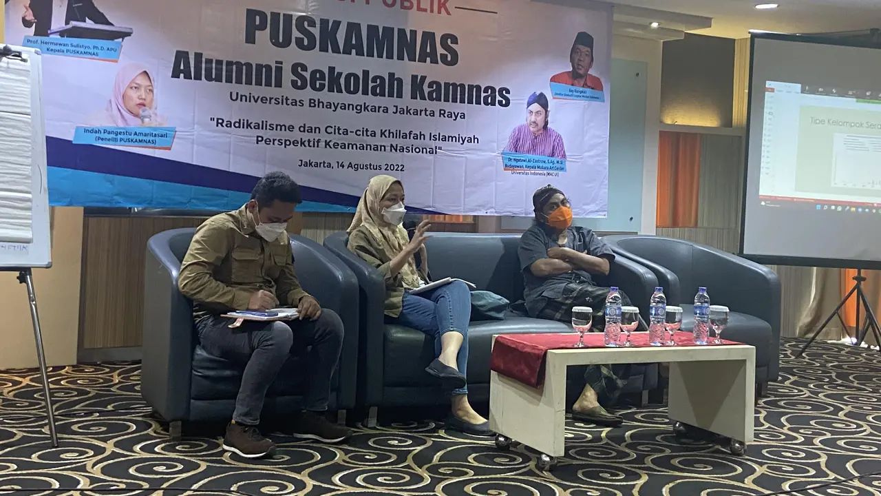 Paham radikalisme menjadi ancaman nyata keamanan nasional.