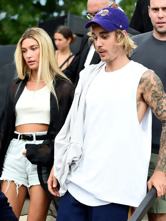 Jadi kemungkinan besar Justin dan Hailey akan membagi waktunya untuk menghabiskan momen di Amerika atau Kanada. (THEO WARGO / GETTY IMAGES NORTH AMERICA / AFP)