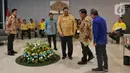 Pertemuan para Ketua Partai Politik yang mendukung bacapres Prabowo Subianto yang berlangsung tertutup tersebut rencananya akan turut membahas cawapres Prabowo. (Liputan6.com/Angga Yuniar)