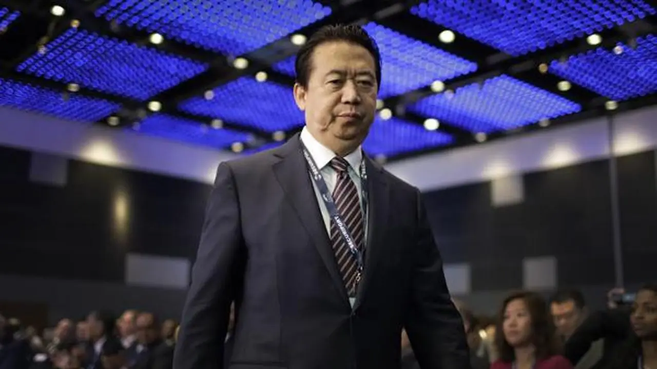 Kepala Interpol yang berasal dari China, Meng Hongwei (AFP/Wong Maye)