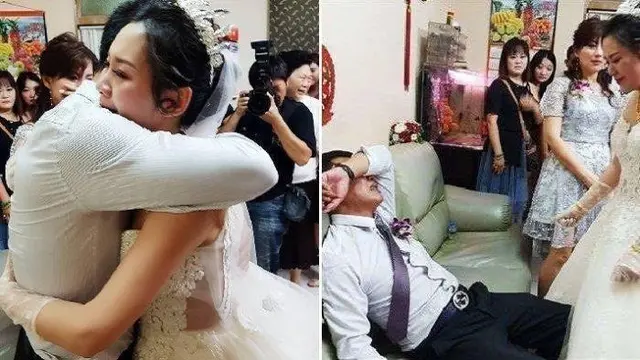6 Momen Cowok Berusaha Tegar Saat Hadiri Nikahan Mantan, Netizen: Ku Menangis Membayangkan