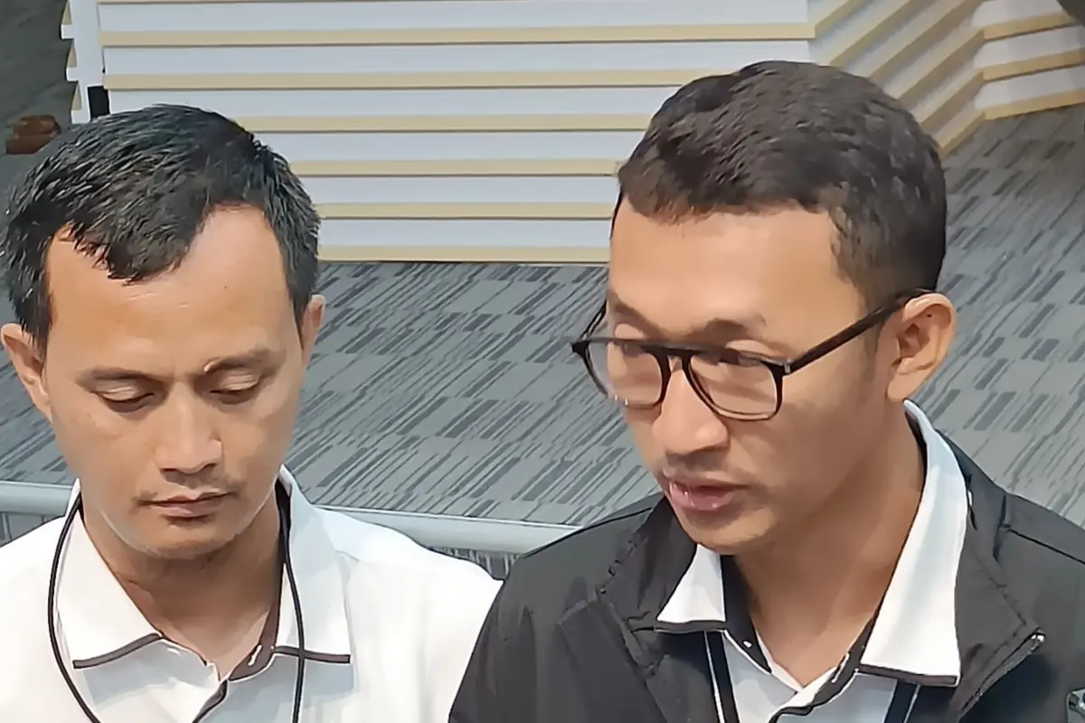Tim Juru Bicara (Jubri) KPK, Budi Prasetyo di Gedung KPK, Jakarta.