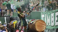 Ngeri, Penyerang Klub MLS Selebrasi dengan Gergaji Mesin 