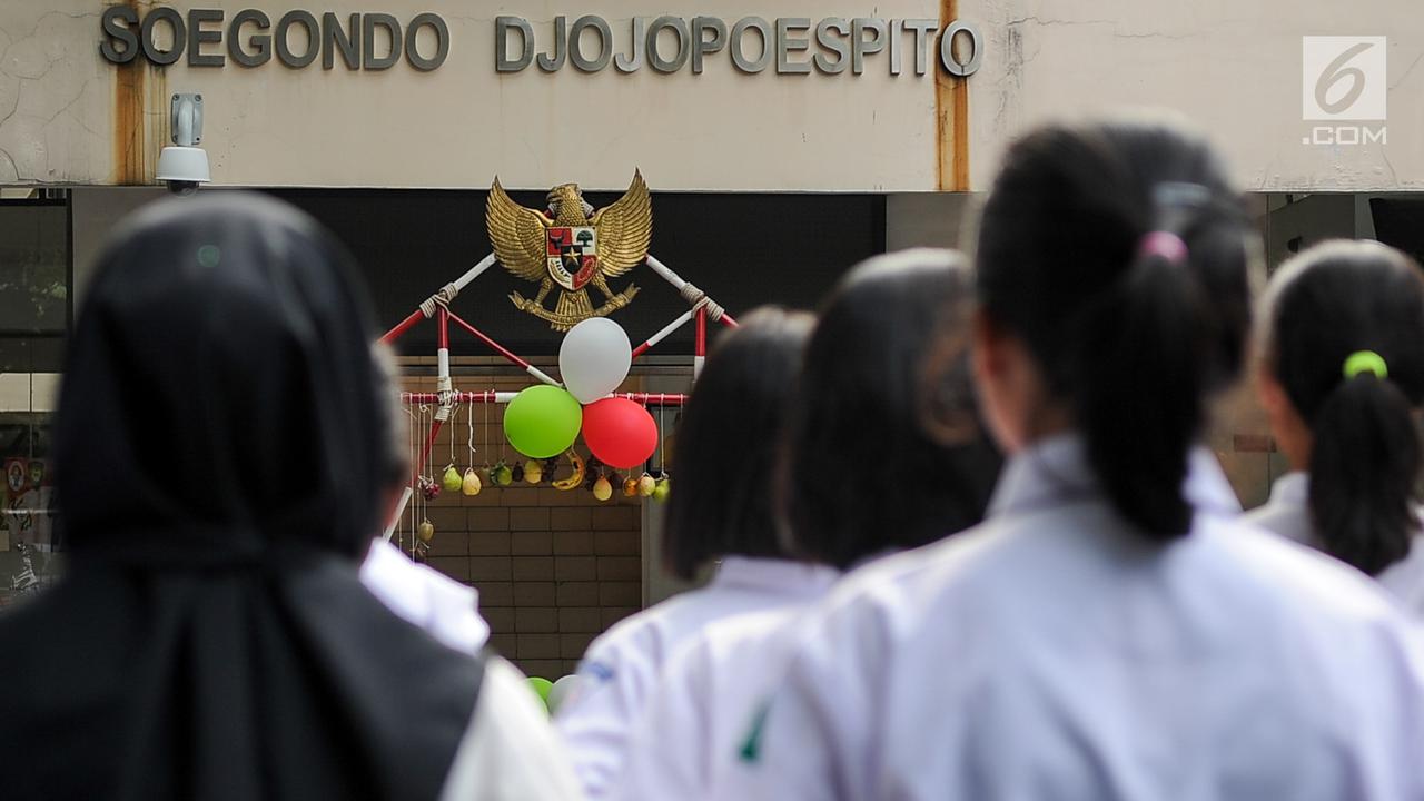 Peserta Diklat Paskibraka Jalani Prosesi Upacara Tantingan