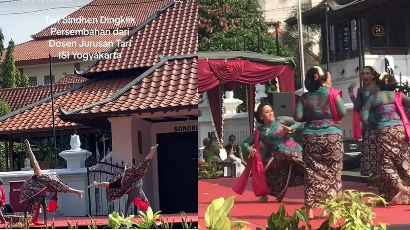 Menari Dengan Koreografi Energik, Dosen ISI Yogyakarta Bikin Warganet Kagum