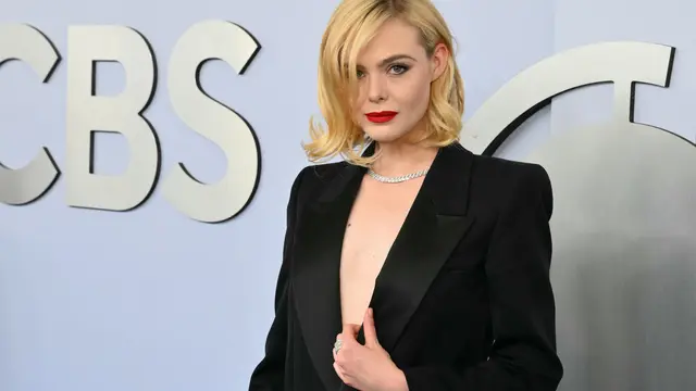 Elle Fanning di Tony Awards 2024.