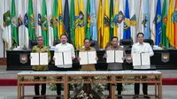 Awasi Perizinan Daerah, Kejaksaan Agung Teken MoU dengan Kemendagri, KPK, Polri, dan BAPPISUS