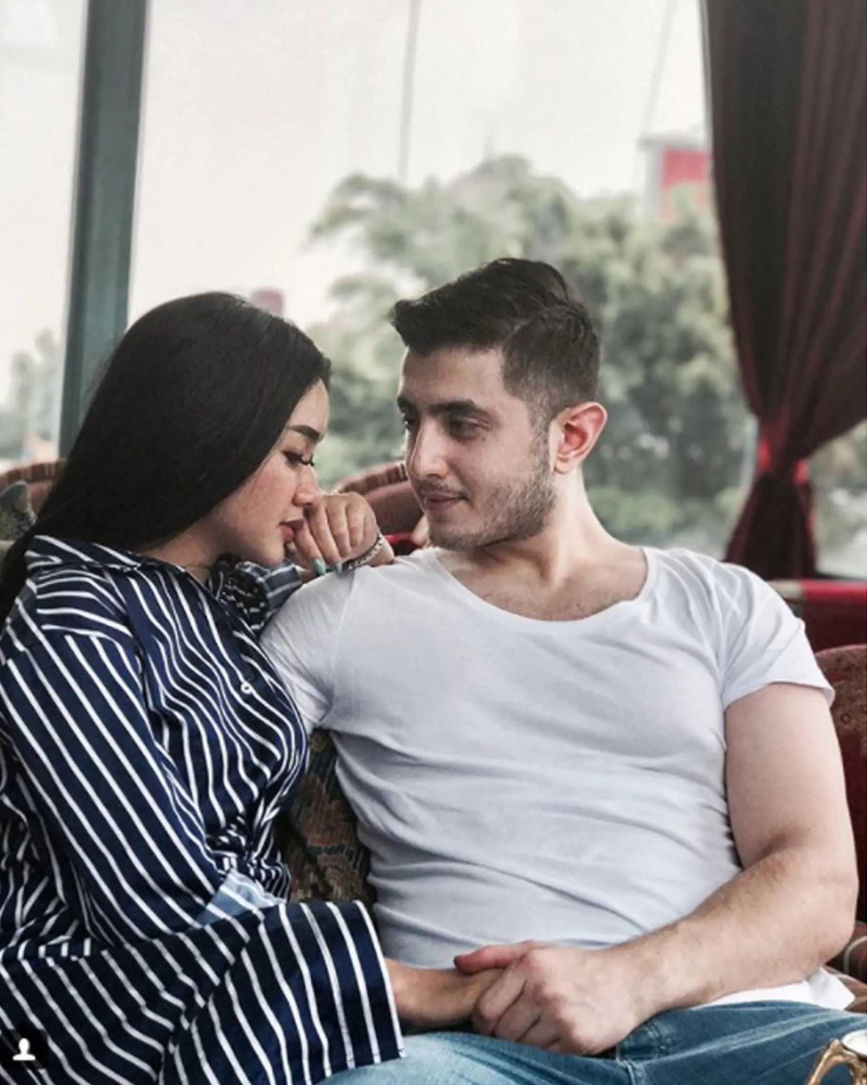 Cita Citata dan pacar, Ardavan Farzi. (Instagram)