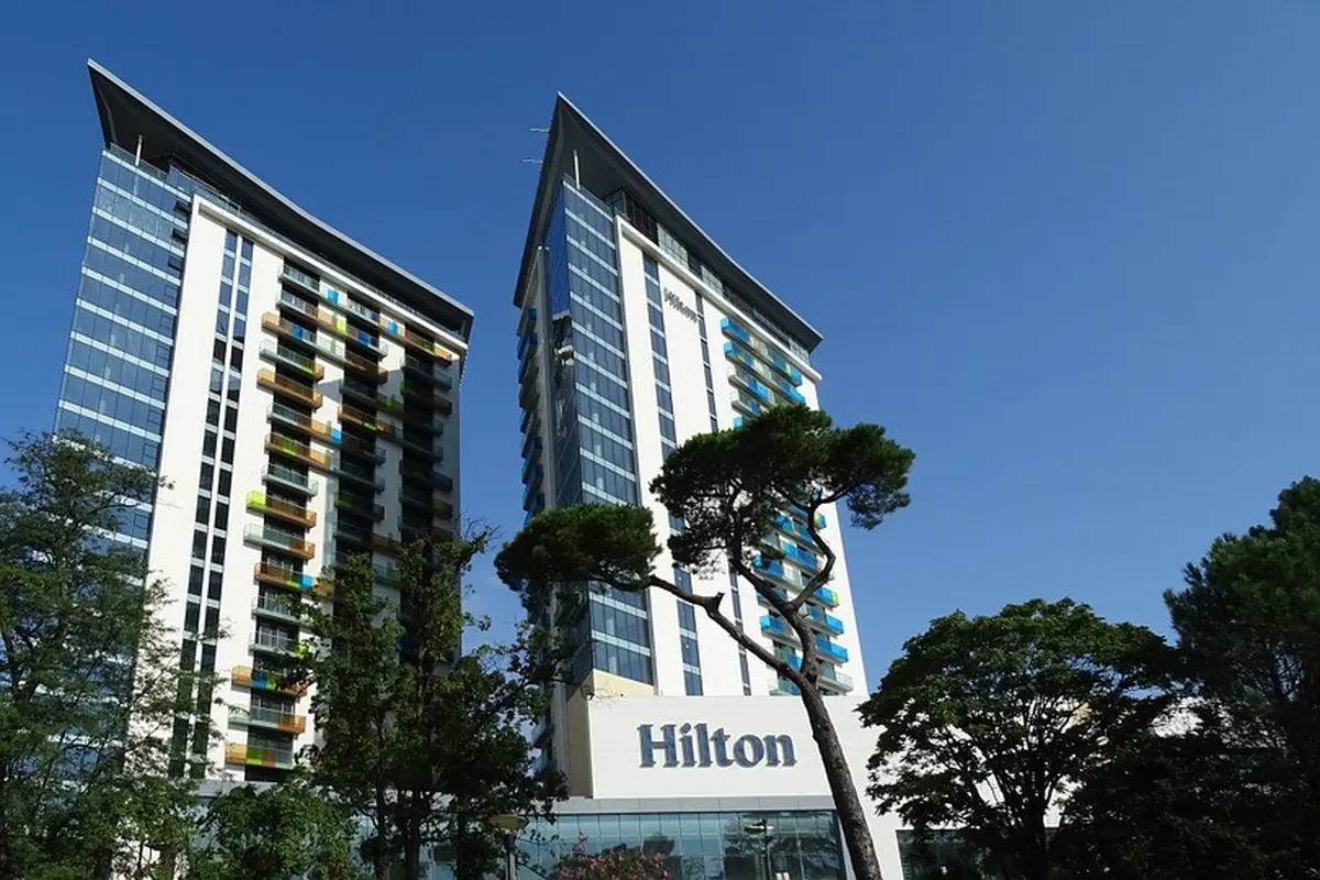 Ilustrasi hotel Hilton.