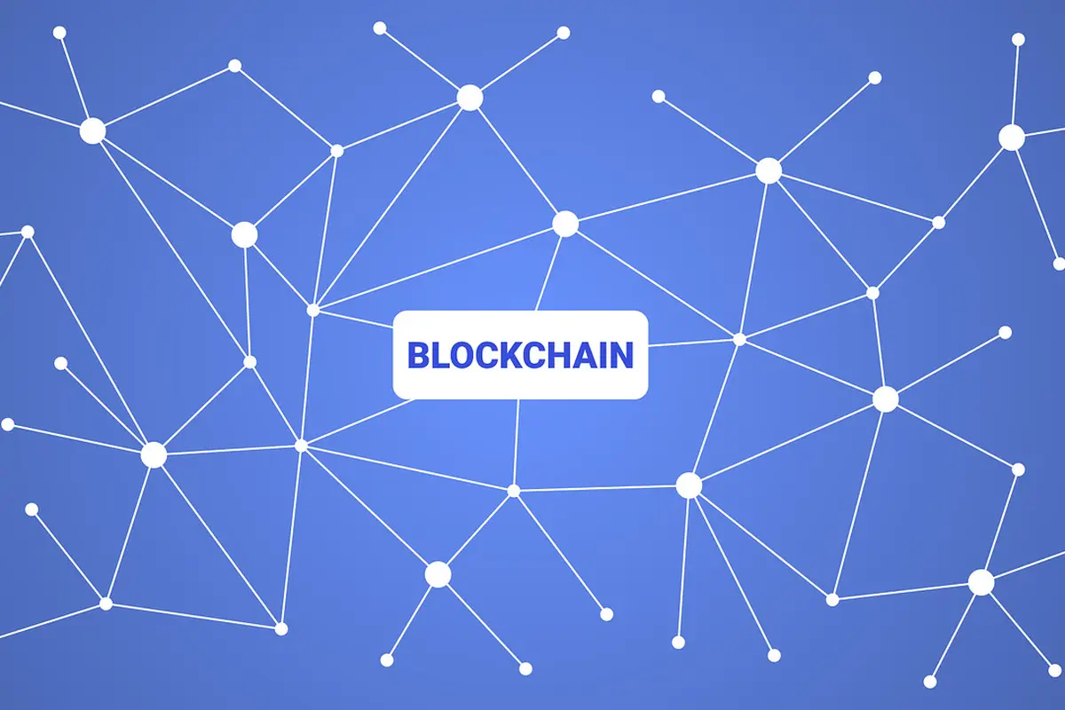 Ilustrasi Blockchain.