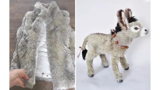 7 Kreasi Boneka Hewan dari Jaket Bulu Ini Unik Banget