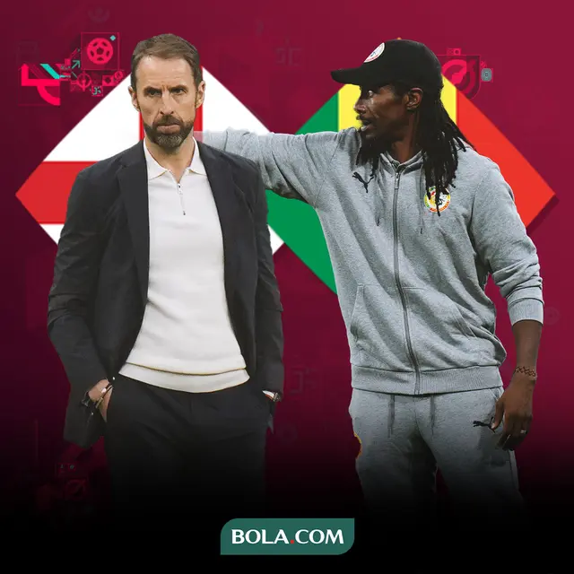 Piala Dunia 2022 - Head to Head Gareth Southgate Vs Aliou Cisse