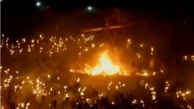 Narapidana di penjara Frei Damiao de Bozzano Brazil berupaya kabur, hingga masyarakat kepulauan Shetland Skotlandia menggelar festival api.