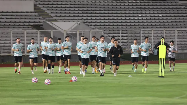 Latihan Timnas Indonesia jelang laga melawan Filipina di Kualifikasi Piala Dunia 2026
