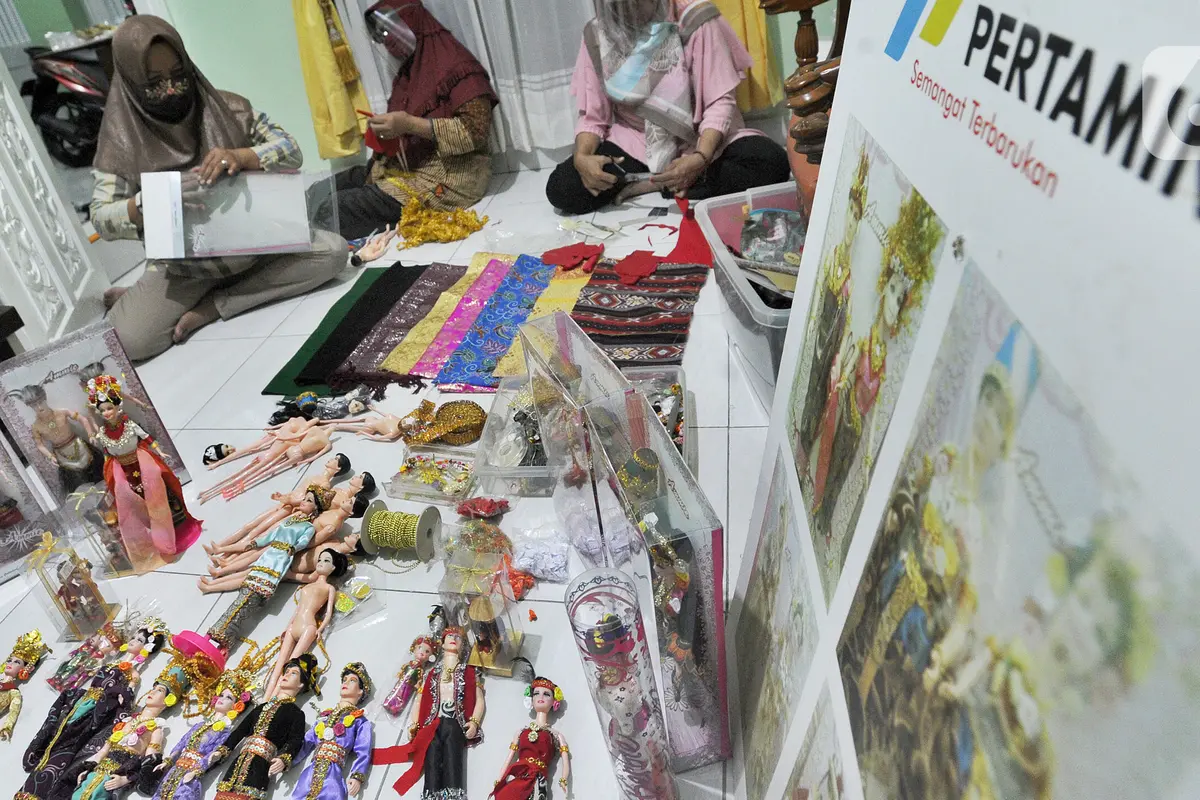 UMKM Boneka Bertahan di Tengah Pandemi Corona