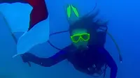 Graccilya Feren Promosikan Pelestarian Laut dan Olahraga Perairan