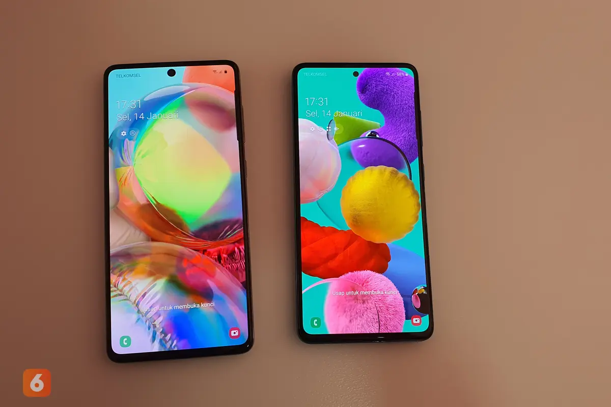 Galaxy A51 dan Galaxy A71