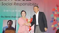 Kiprah ibu Dianne Dhamayanti yang berhasil memberdayakan masyarakat di Cikarang sudah mendapat pengakuan UNESCO.