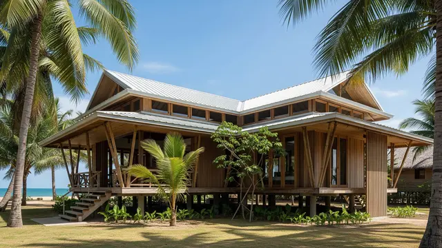 Desain Rumah Anti Gerah untuk Daerah Dekat Pantai/Gemini AI
