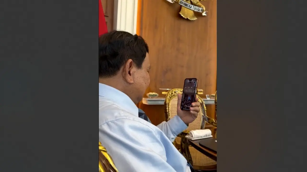 Presiden Prabowo Subianto menghubungi Timnas Indonesia melalui saluran video call, pada Rabu (8/10/2025) jelang laga melawan Timnas Arab Saudi.
