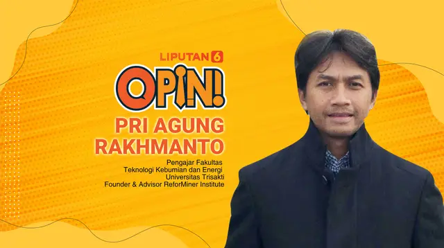 Pengajar Fakultas Teknologi Kebumian dan Energi Universitas Trisakti  dan Founder & Advisor ReforMiner Institute