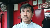 Pelatih Timnas U-23, Indra Sjafri. (Dewi Divianta)