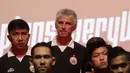 Pelatih Persija Jakarta, Ivan Kolev saat launching tim dan jersey 2019 di Epicentrum, Jakarta, Jumat (17/5). Tim berjulukan Macan Kemayoran itu memperkenalkan 30 pemain serta jersey untuk berlaga di Liga 1 2019. (Bola.com/M Iqbal Ichsan)