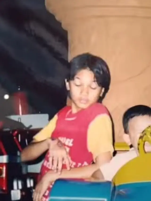 Potret masa kecil Violenzia Jeanette (Foto: Instagram violenziajean)