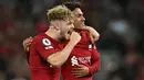 Di samping diperkuat para pemain senior, Liverpool juga bermaterikan beberapa pemain muda pada musim 2022/2023 ini. Berasal dari tim akademi serta didatangkan dari klub lain, beberapa di antara mereka telah dipercaya Jurgen Klopp untuk bermain di Premier League dan ajang kompetisi lainnya. Berikut daftar 5 pemain termuda yang dimiliki Liverpool musim ini. (AFP/Paul Ellis)