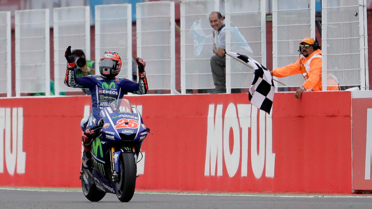 20170409-Maverick Vinales Juara MotoGP Argentina-AP