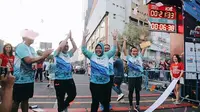 6 Potret Kemeriahan Surabaya Marathon 2019, Wali Kota Risma Tampak Antusias