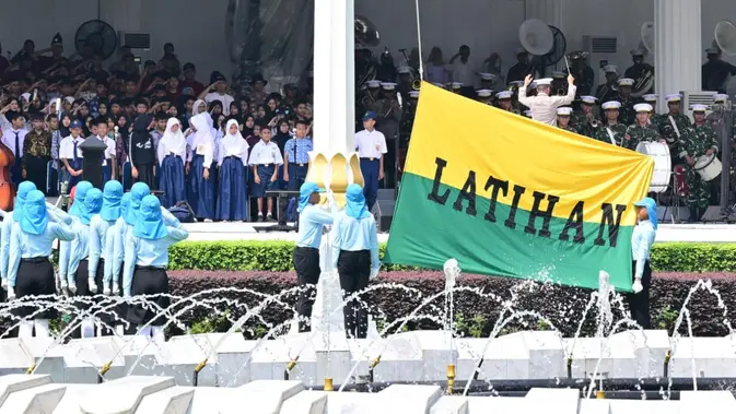 Gladi Resik Hari Kedua Upacara HUT ke-80 RI di Istana Merdeka, Persiapan Capai 70 Persen