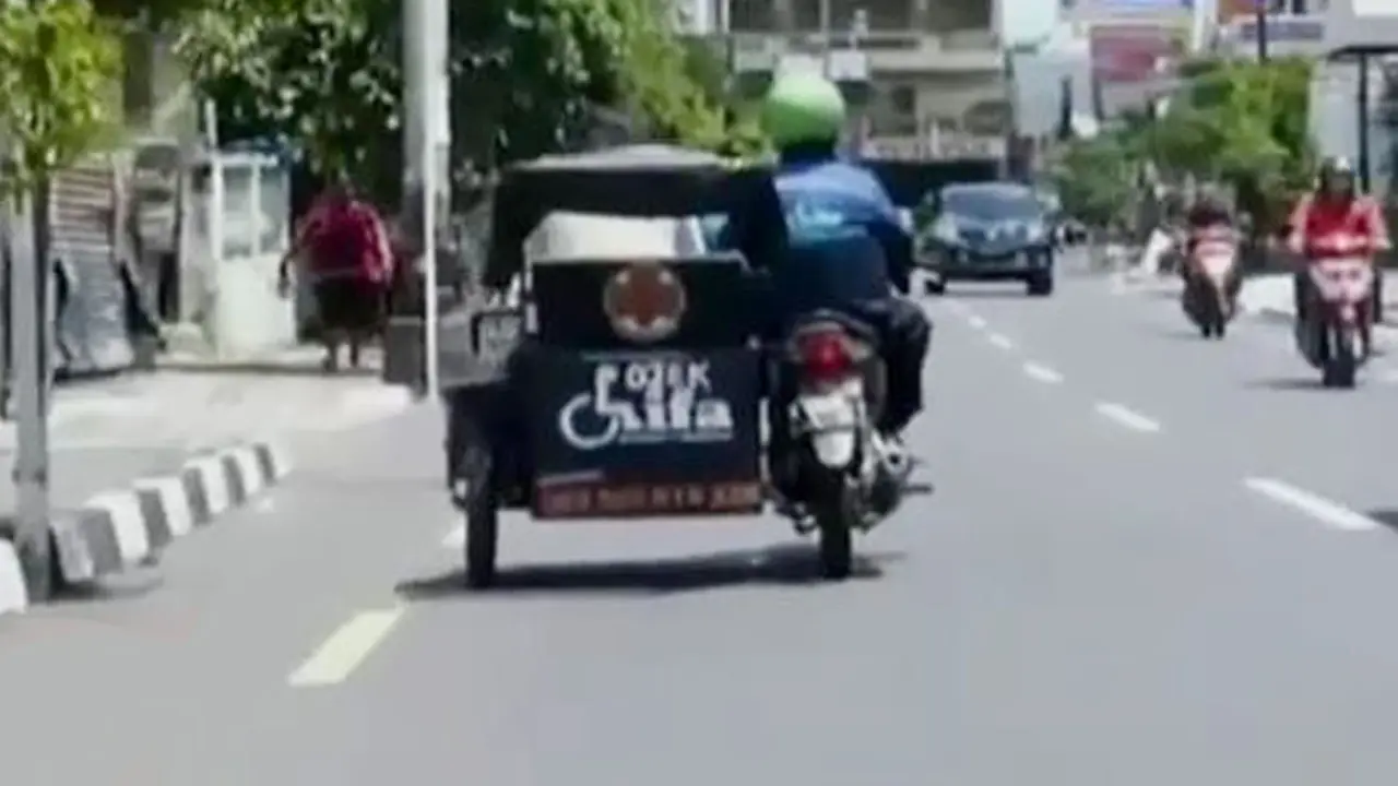 VIDEO: Kreatif, Warga Yogyakarta Dirikan Ojek Khusus Kaum Difabel