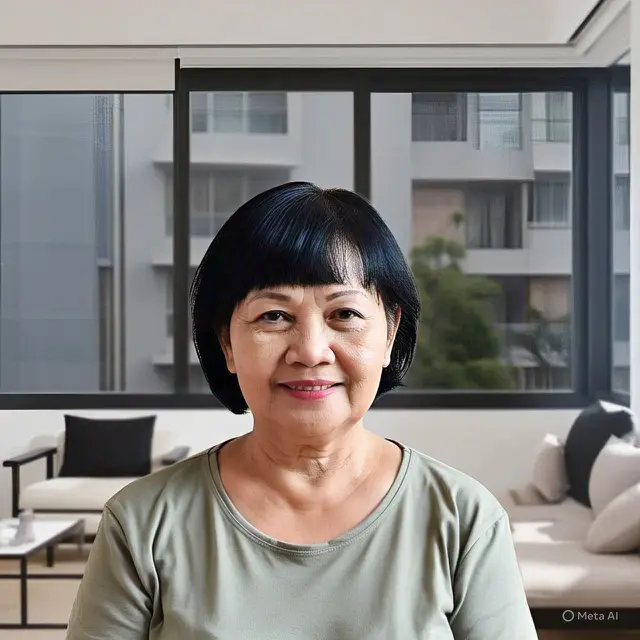 9 Model Rambut Pendek Segi Rata untuk Rambut Tipis Usia 50 Tahun ke ...