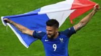 Striker tim nasional Prancis, Olivier Giroud. (AFP/Francisco Leong)