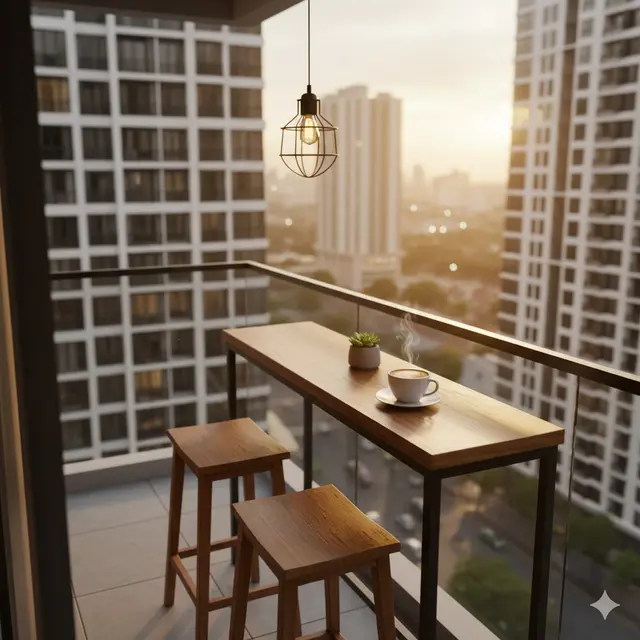 Ide Balkon Mungil untuk Rumah Tanpa Halaman