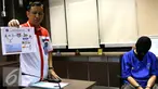 Petugas BNN menunjukkan skema operasional bandar narkoba HUS, Jakarta, Rabu (9/9/2015). BNN berhasil menangkap HUS seorang bandar narkoba dengan aset Rp1,5 milar di kawasan Bandung. (Liputan6.com/Yoppy Renato)