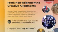Foreign Policy Community of Indonesia (FPCI) kembali menggelar Conference on Indonesian Foreign Policy atau CIFP 2023. (Dok FPCI)