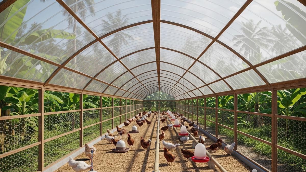 9 Kandang Ayam Model Terowongan, Produktivitas Optimal Peternakan Modern