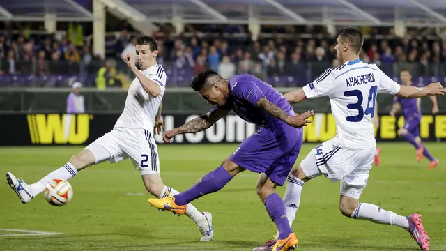 Tekuk Kiev 2-0, Fiorentina Melenggang ke 4 Besar Liga Europa