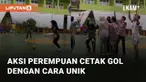Sebuah turnamen futsal sedang diadakan di sebuah lapangan