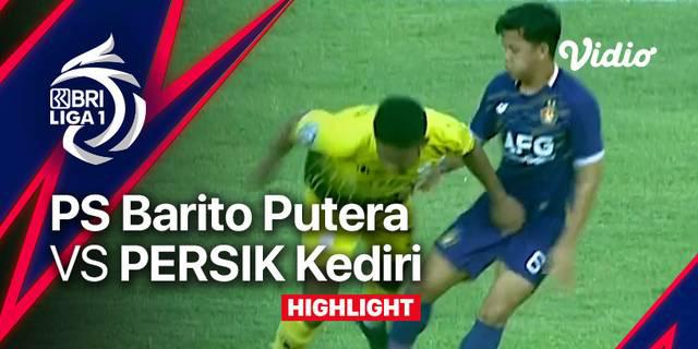 VIDEO: Highlights BRI Liga 1, Gol Telat Bagas Kaffa Selamatkan Barito Putera dari Kekalahan Lawan Persik