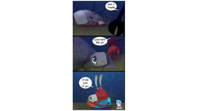 Mengapa Tuan Krab Kepiting Memiliki Anak Seekor Paus? Ini Penjelasannya