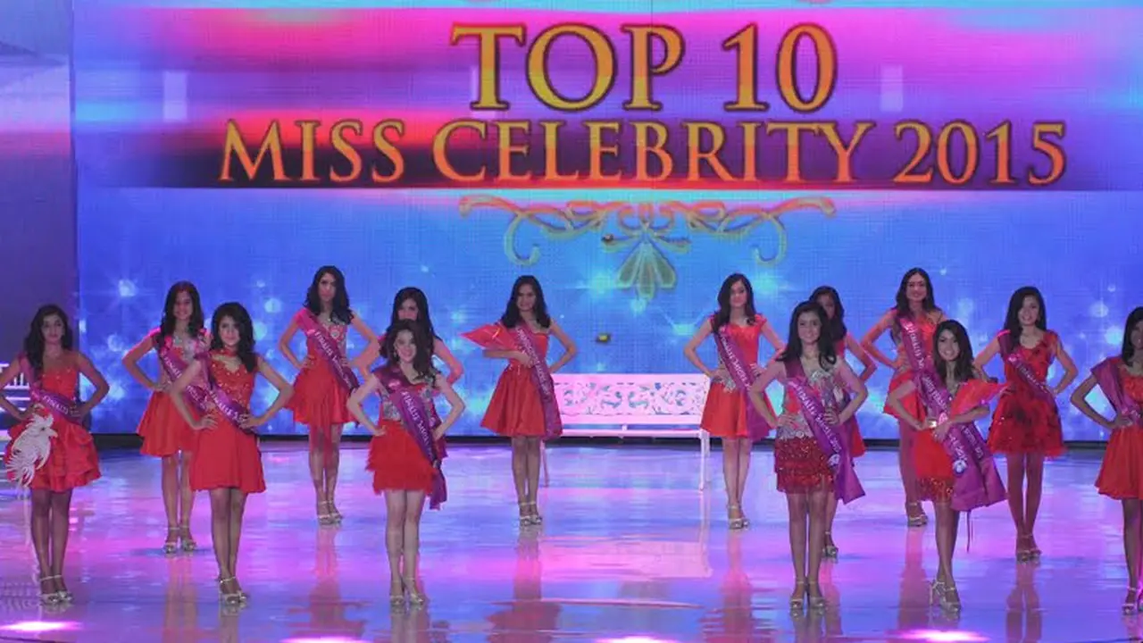 Miss Celebrity 2015 (Liputan6.com/Herman Zakharia)
