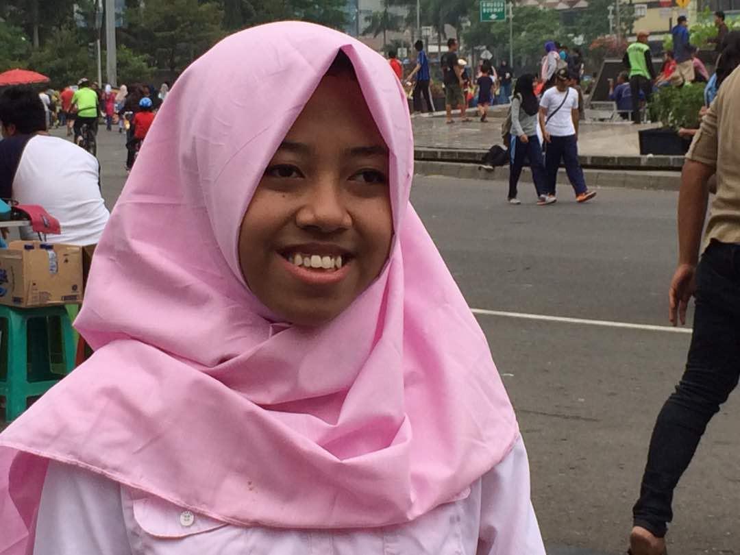 Afi Nihaya (18) belakangan jadi perbincangan netizen.