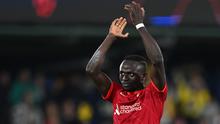 Setelah sukses membela Liverpool, Sadio Mane memutuskan untuk hengkang pada musim panas 2022/2023 ke Bayern Munchen. Penyerang 30 tahun tersebut diboyong oleh sang juara Bundesliga dengan harga 32 juta euro. Rencananya, Sadio Mane bakal diumumkan secara resmi sebagai pemain Bayern Munchen pada Rabu (22/6) waktu setempat di Allianz Arena. (AFP/Paul Ellis)