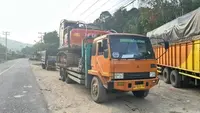 Polda Sumut Amankan 2 Alat Berat ekskavator Diduga untuk Tambang Emas Ilegal di Mandailing Natal