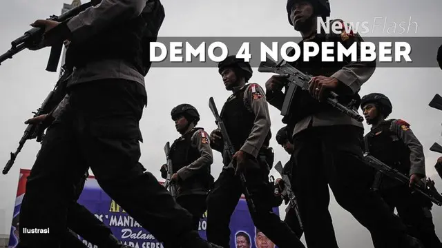NEWS FLASH: Amankan Demo 4 Nopember Polda Kerahkan 200 Brimob Polda NTT 