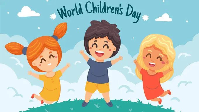 Ilustrasi Hari Anak Sedunia