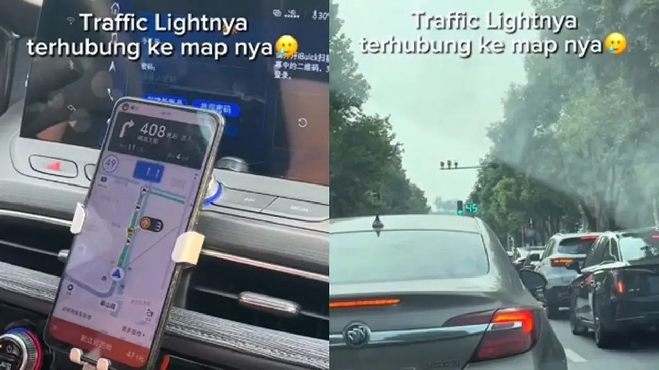 Canggih, Hitungan Mundur Lampu Lalu Lintas di Cina Tersambung ke Smartphone